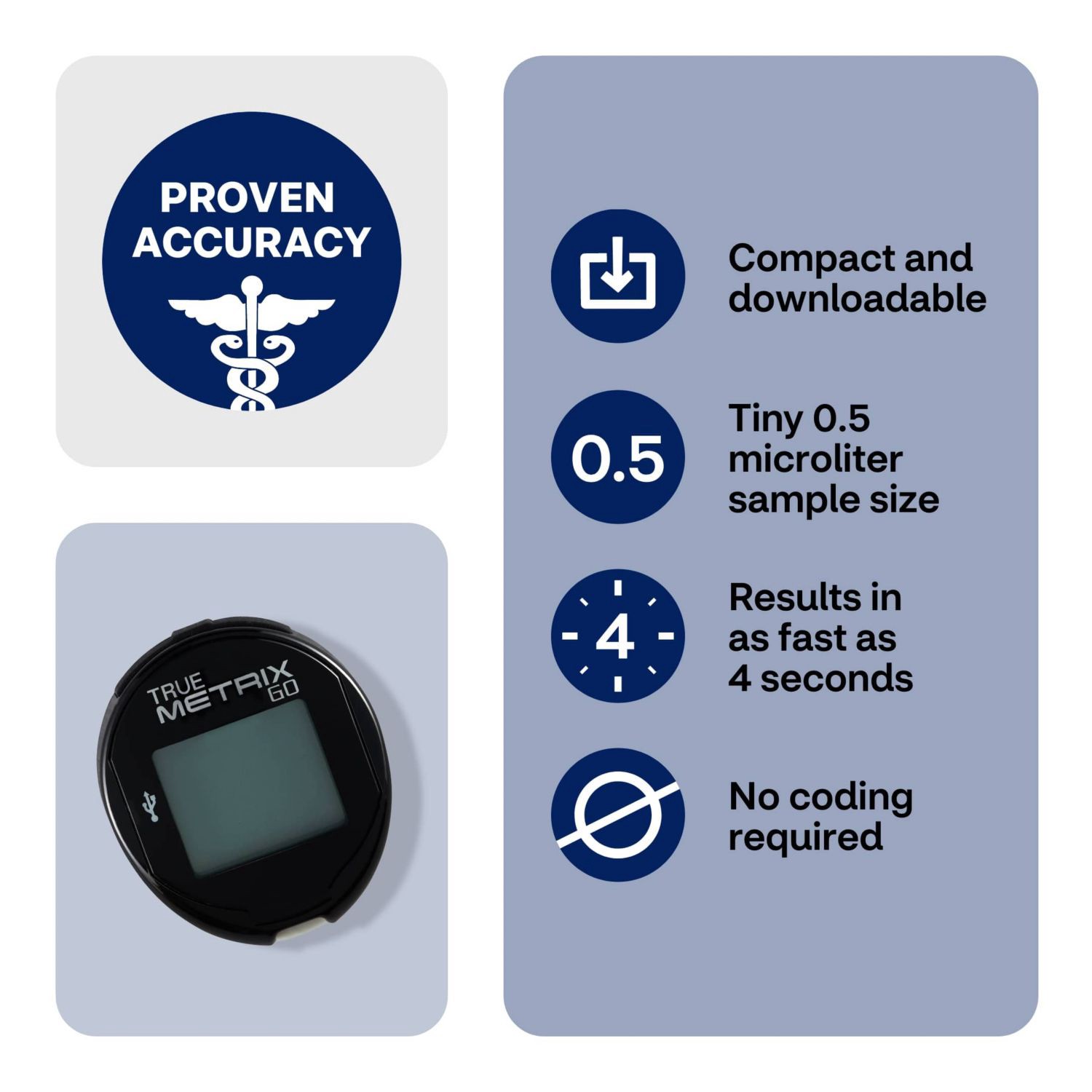 slide 2 of 10, CVS Health True Metrix Go Meter Kit, 1 ct