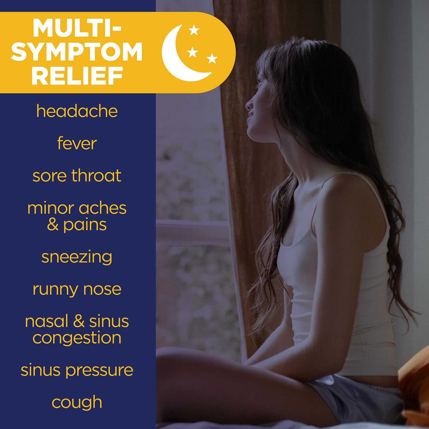 slide 7 of 9, CVS Health Nighttime Severe Cold & Flu Relief Honey Liquid, 12 oz