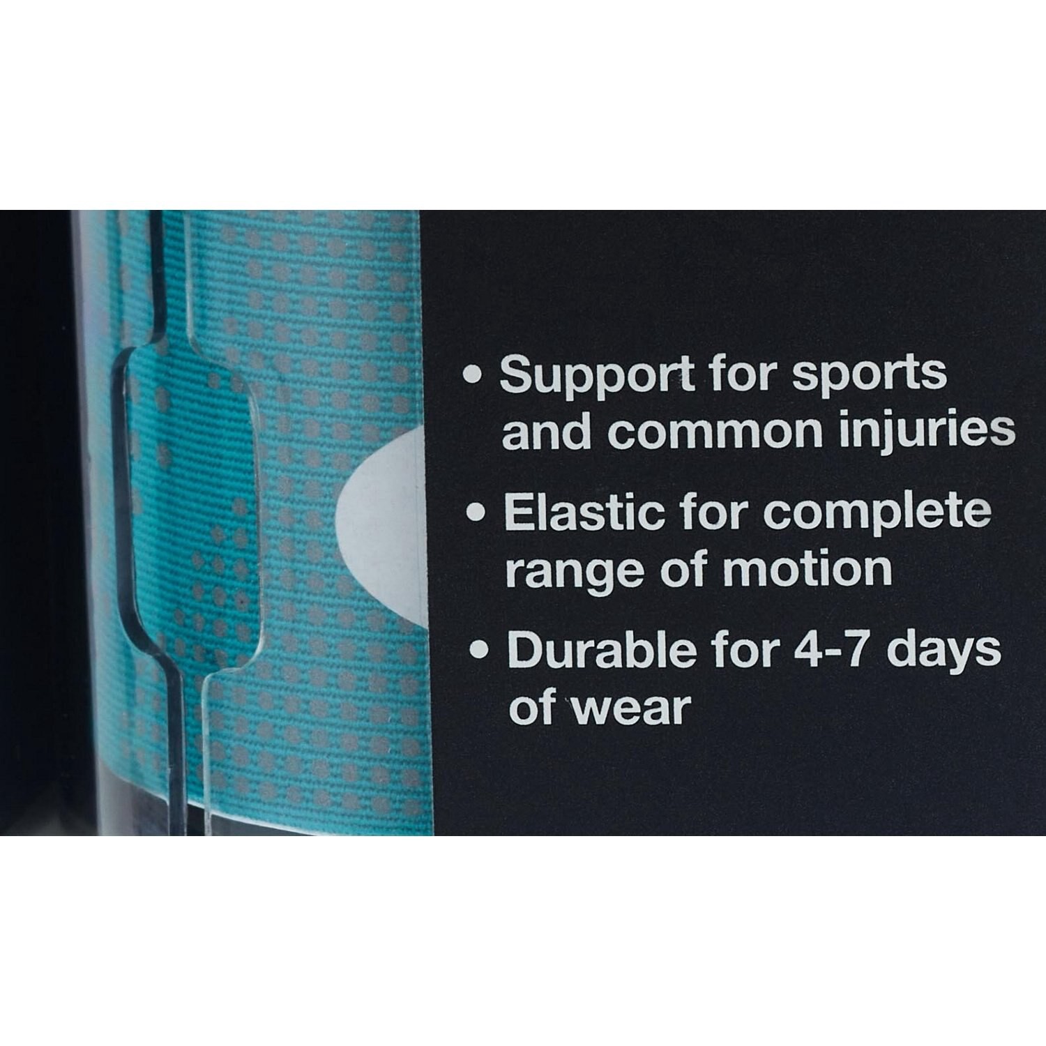 slide 2 of 6, CVS Health Pro Strength Kinesiology Tape, Teal, 1 ct