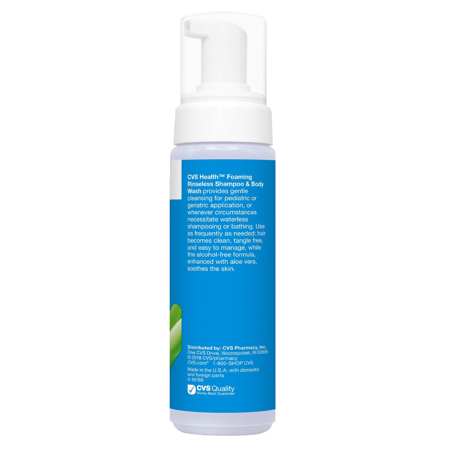 slide 4 of 5, Cvs Health Foaming Rinseless Shampoo & Body Wash, 1 ct