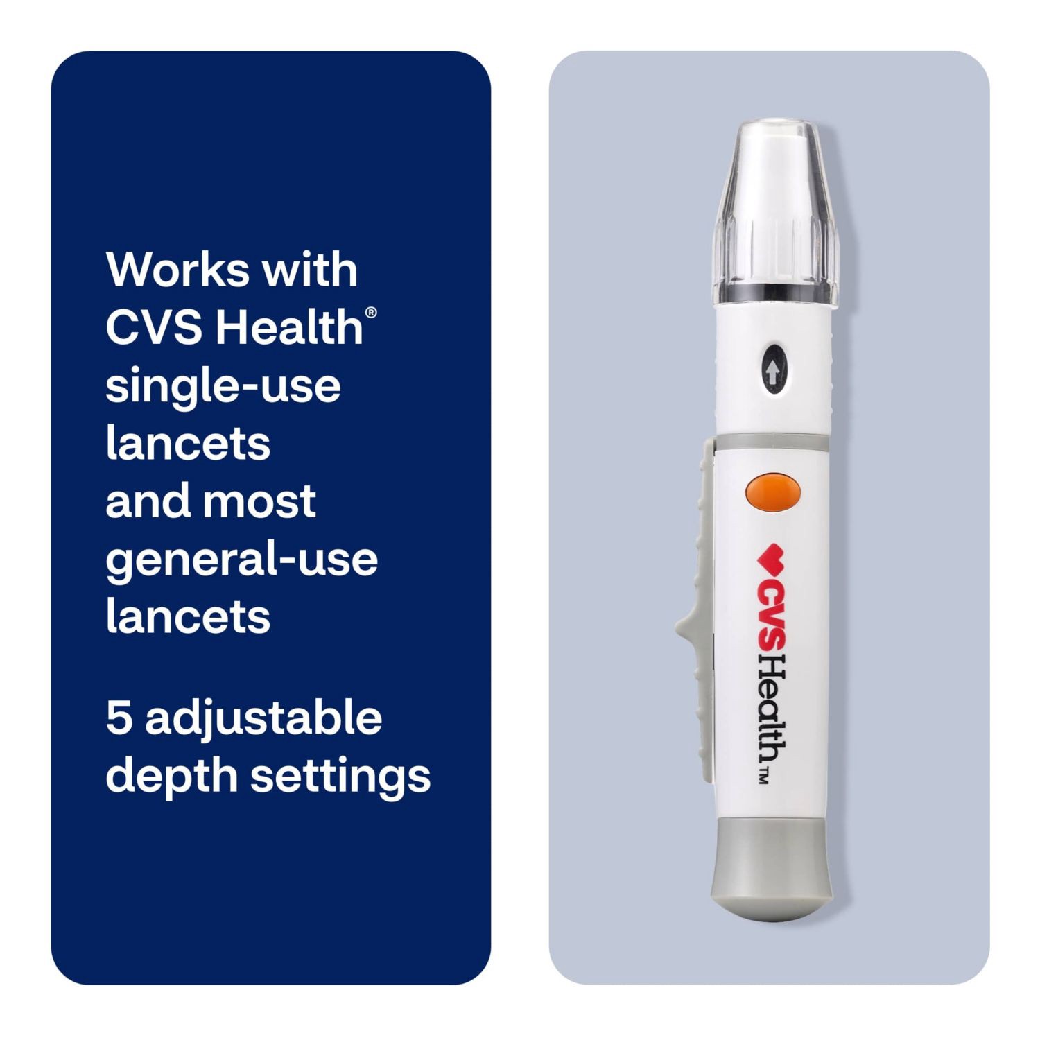 slide 7 of 8, CVS Health Lancing Device, 1 ct
