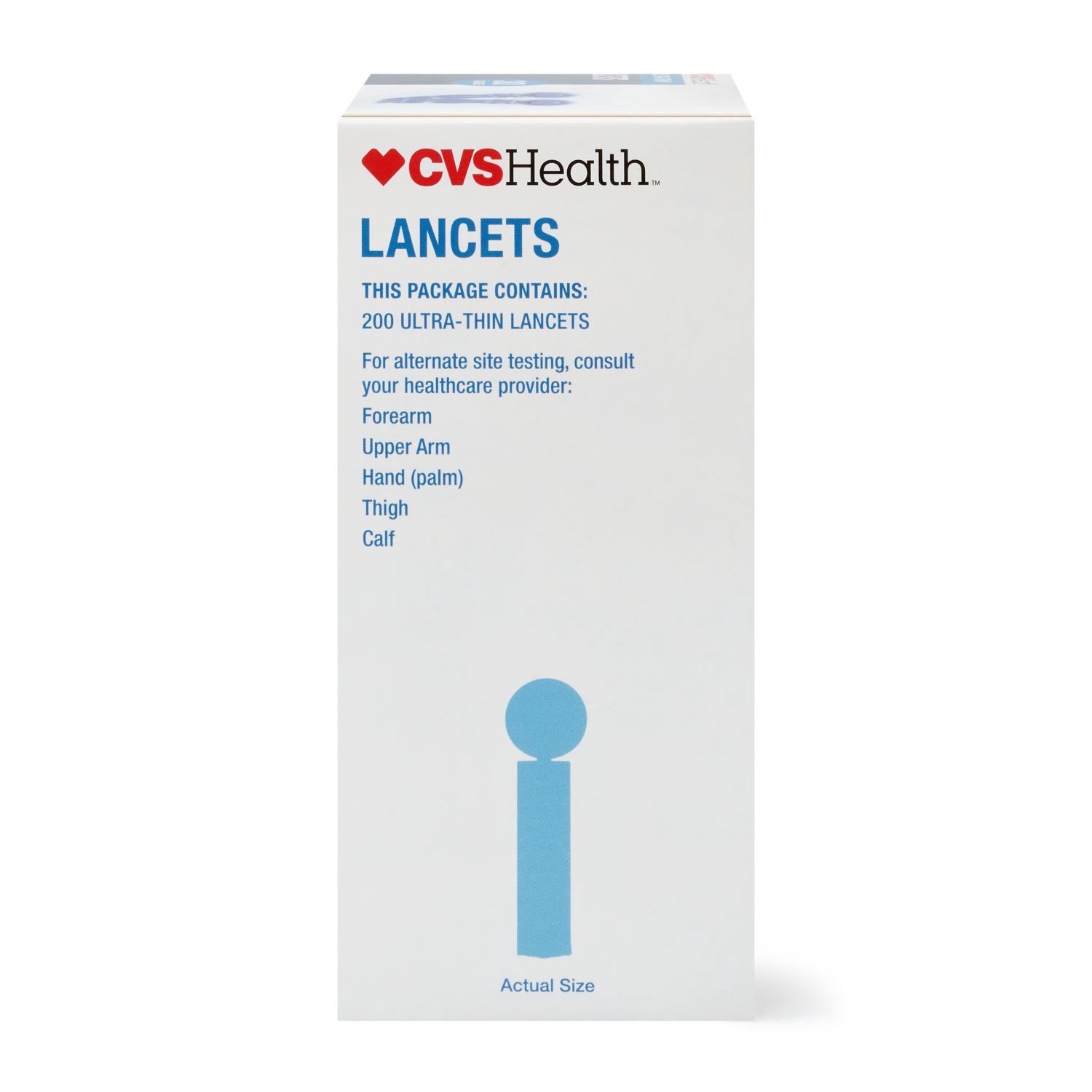 slide 9 of 9, Cvs Health Ultra Thin 30 Gauge Lancets, 200 Ct, 1 ct