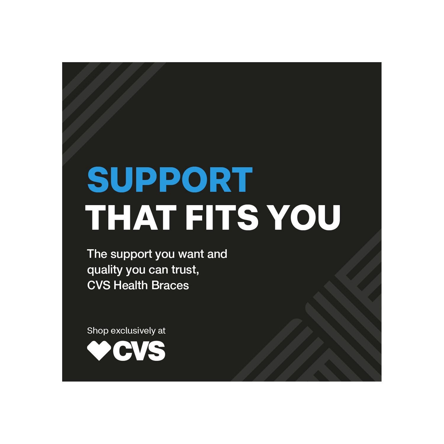 slide 6 of 8, Cvs Health Adjustable Stabilizing Ankle Support, 1 ct