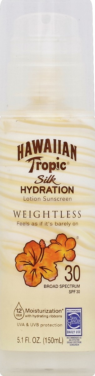 slide 2 of 2, Hawaiian Tropic Silk Hydration Lotion Sunscreen - SPF 30, 5.1 fl oz