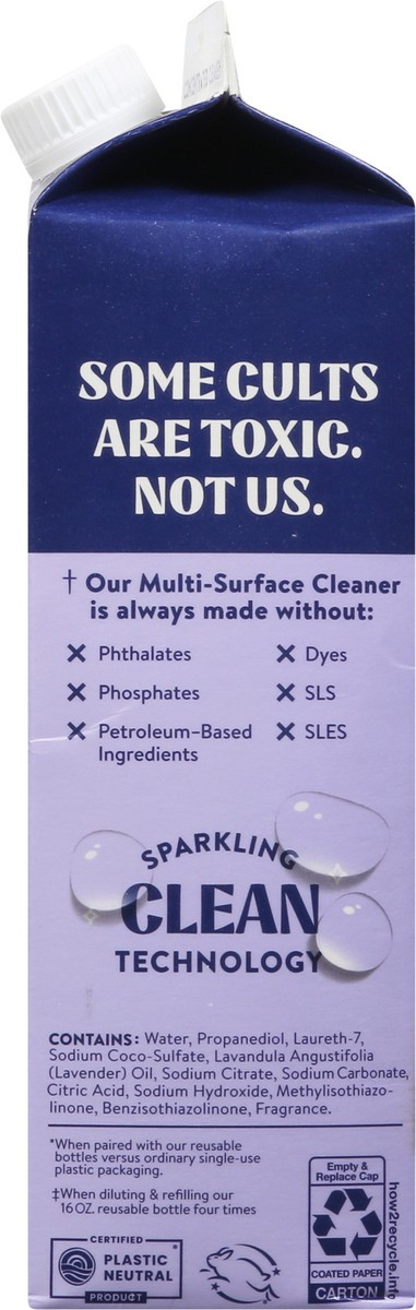 slide 9 of 12, Cleancult Multi Surface Wild Lavender Concentrated Cleaner 32 fl oz, 32 fl oz