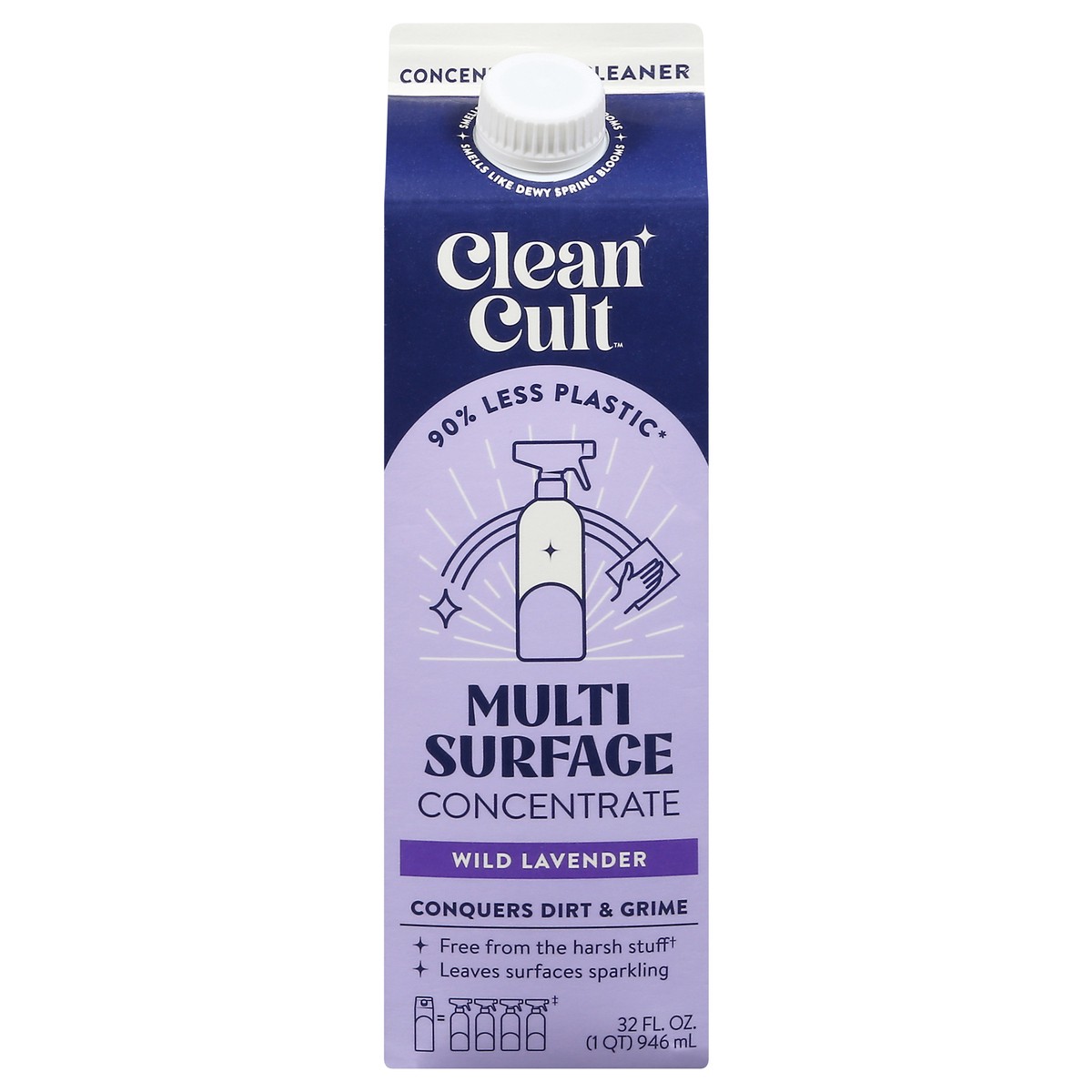 slide 3 of 12, Cleancult Multi Surface Wild Lavender Concentrated Cleaner 32 fl oz, 32 fl oz