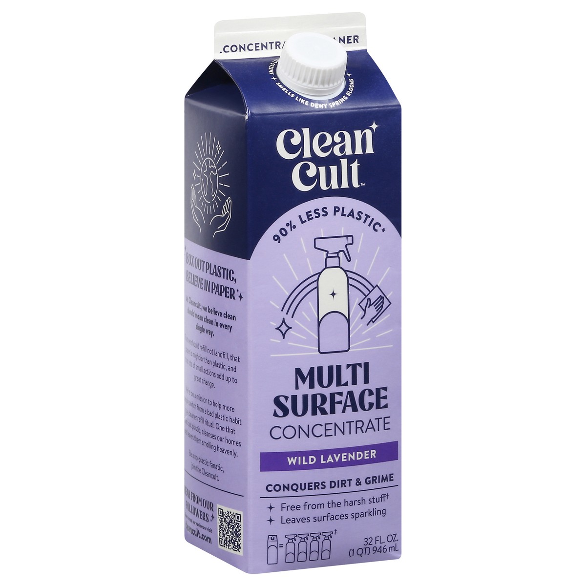 slide 2 of 12, Cleancult Multi Surface Wild Lavender Concentrated Cleaner 32 fl oz, 32 fl oz