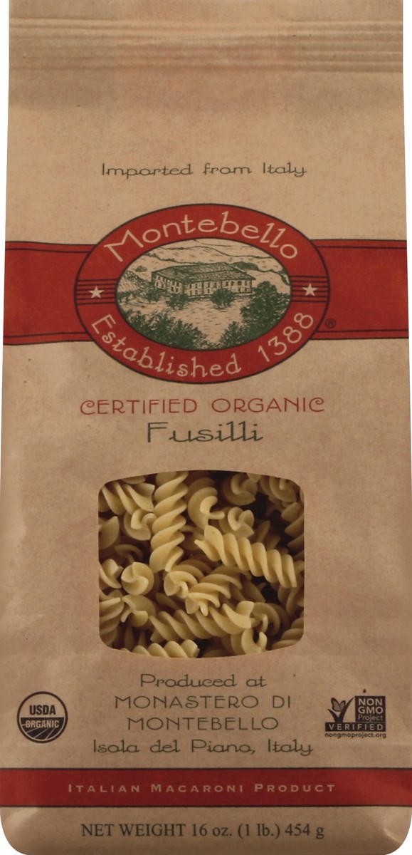 slide 1 of 6, Montebello Fusilli 16 oz, 16 oz