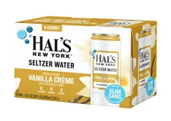 Hals Vanilla Seltzer Slim 8 pk Cans