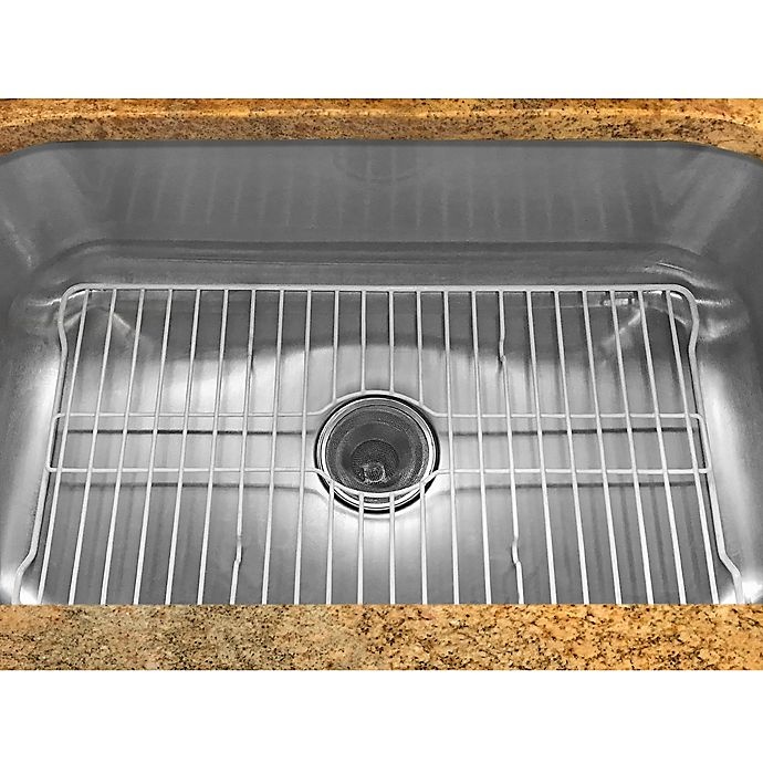 Better Houseware Extra-large Coated Steel Sink Protector (white