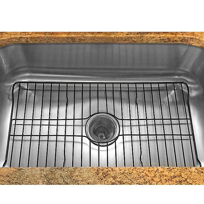 slide 2 of 3, Better Housewares Extra-Large Sink Protector - Black, 1 ct