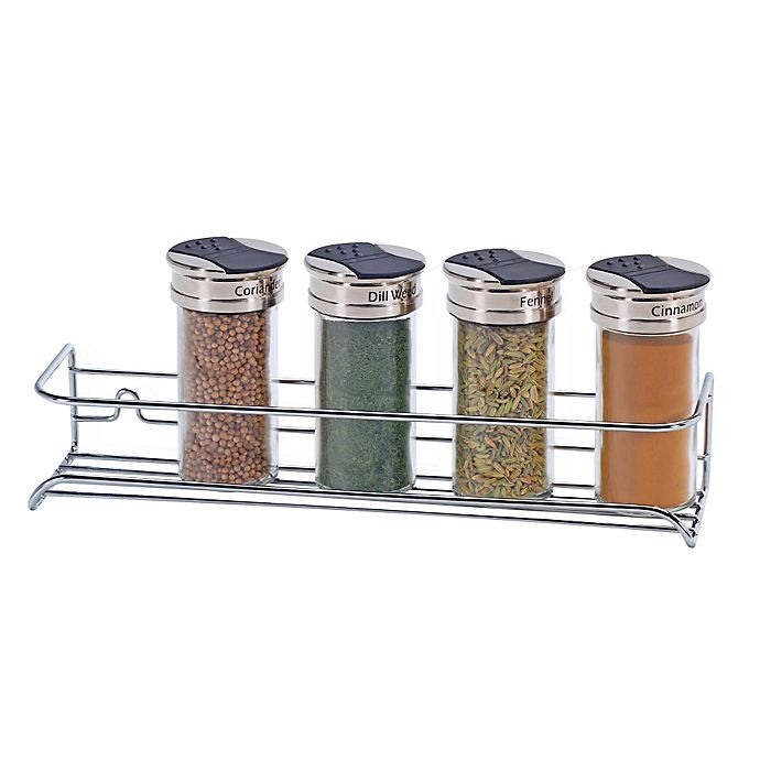 slide 2 of 4, Better Houseware Mountable Spice Shelf - Chrome, 1 ct