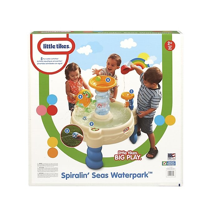 slide 2 of 3, Little Tikes Spiralin' Seas Waterpark Water Table, 1 ct