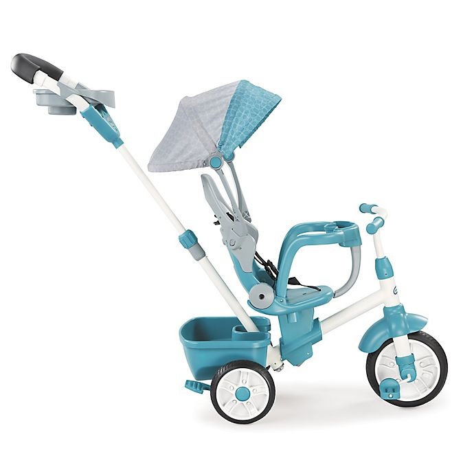 slide 2 of 2, Little Tikes Perfect Fit 4-in-1 Trike - Teal, 1 ct