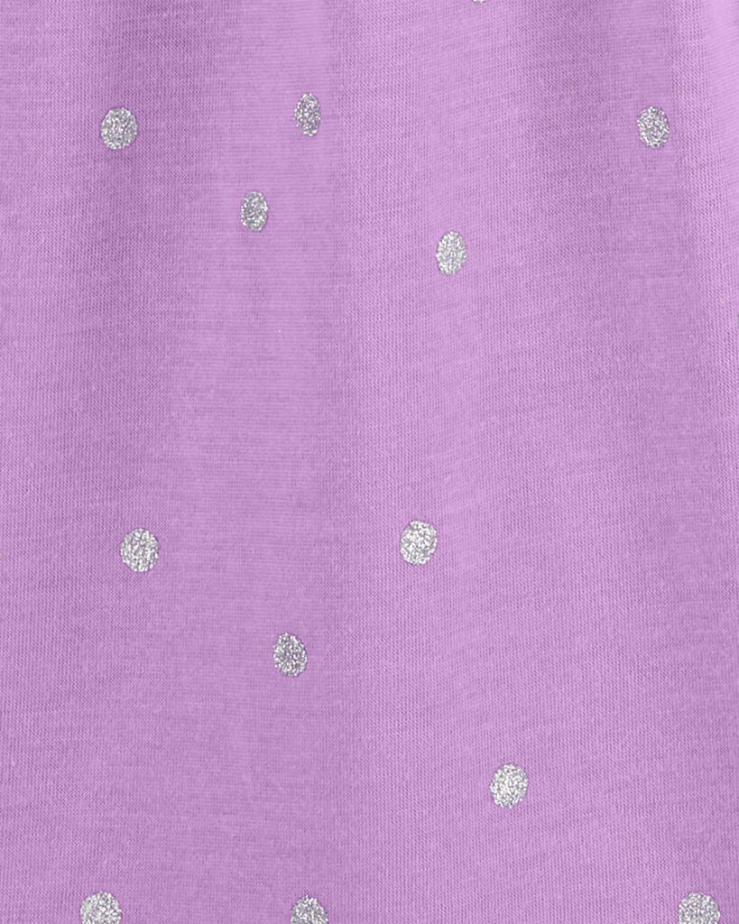 slide 2 of 3, Carters Kid 2-Pack Floral Nightgowns Purple/Ivory 12-14, 1 ct