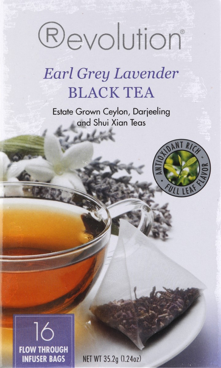 slide 5 of 6, Revolution Tea Earl Grey Lavender Black Tea Bags, 16 ct