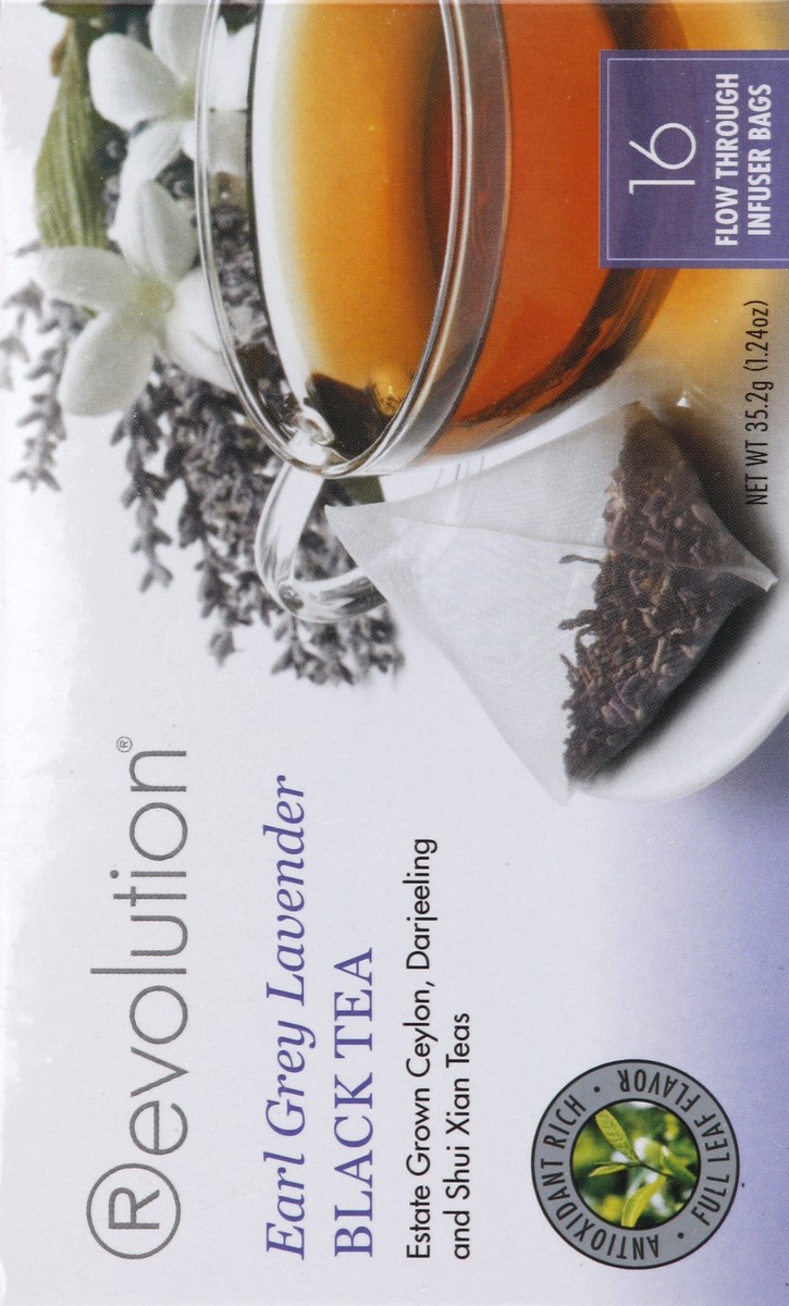 slide 6 of 6, Revolution Tea Earl Grey Lavender Black Tea Bags, 16 ct