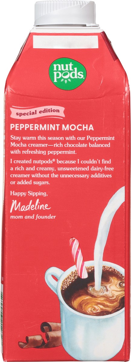 slide 8 of 9, nutpods Almond + Coconut Peppermint Mocha Creamer 25.4 fl oz, 25.4 fl oz