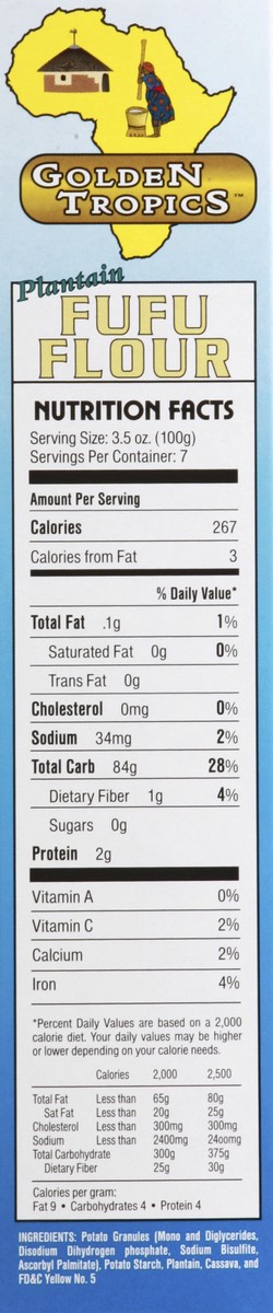 slide 4 of 6, Golden Tropics Flour 24 oz, 24 oz