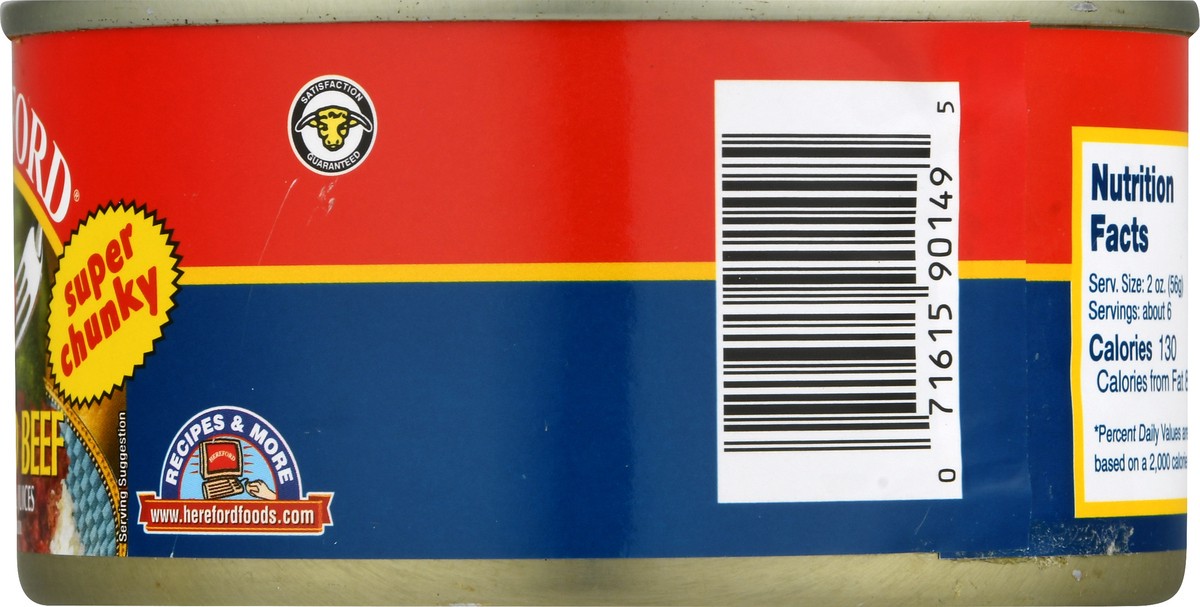 slide 6 of 12, Hereford Super Chunky Corned Beef 12 oz, 12 oz