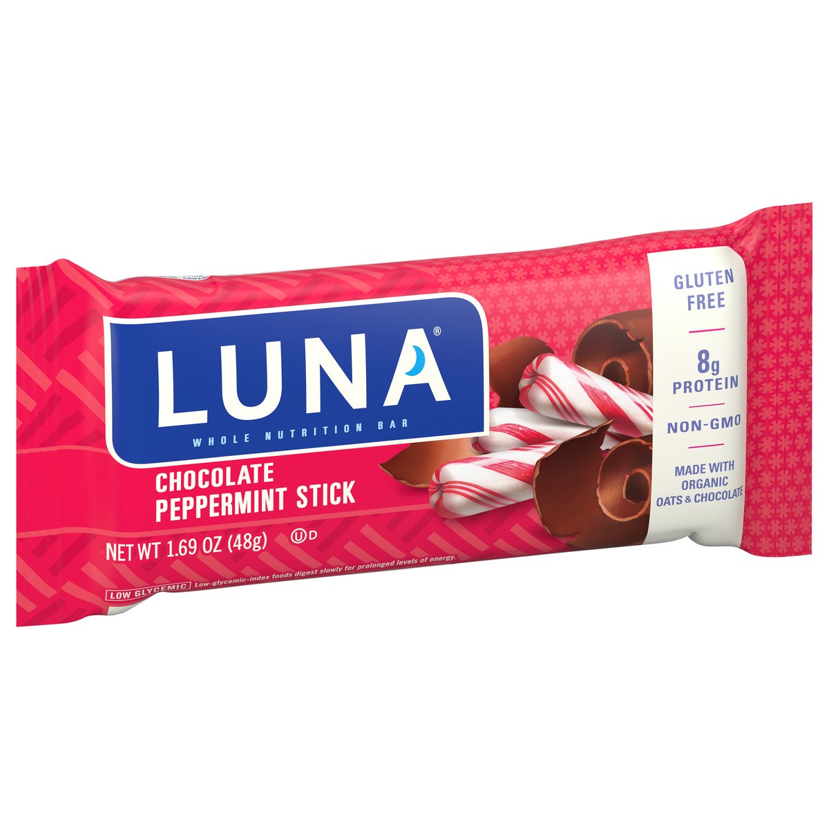 slide 9 of 9, Luna Choc Peppermint Nutrition Bar, 1.7 oz