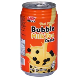 Rico Bubble Milk Tea Drink, Thai Flavor - 12.3 oz