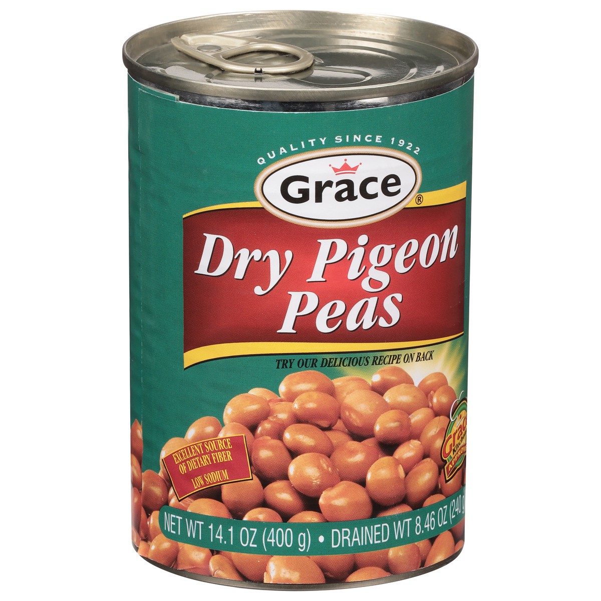 slide 8 of 9, Grace Dry Pigeon Peas 14.1 oz, 14.1 oz