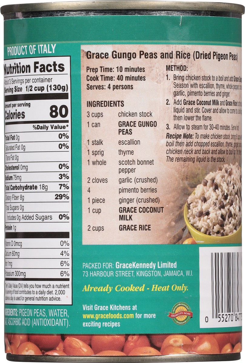 slide 3 of 9, Grace Dry Pigeon Peas 14.1 oz, 14.1 oz