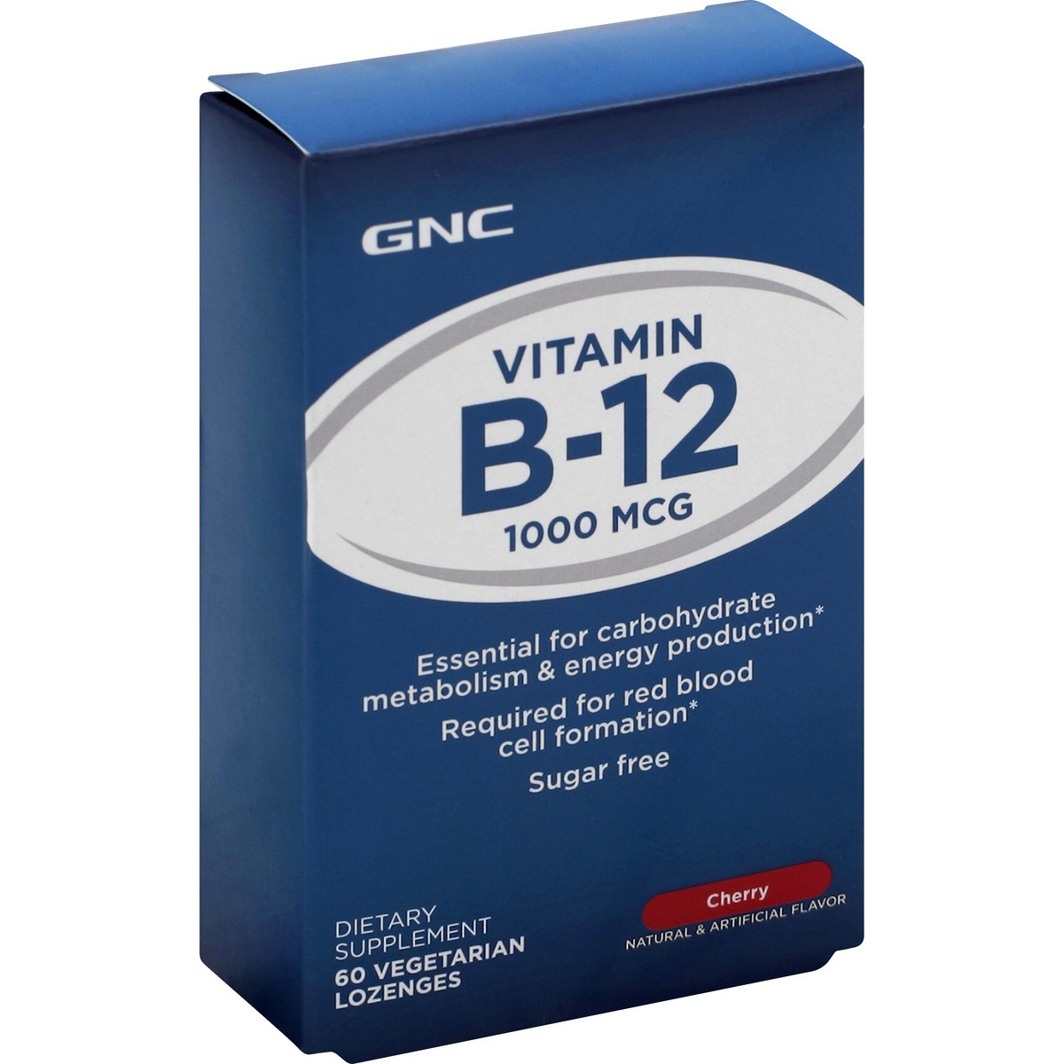 slide 2 of 8, GNC Vitamin B-12 60 ea, 60 ct