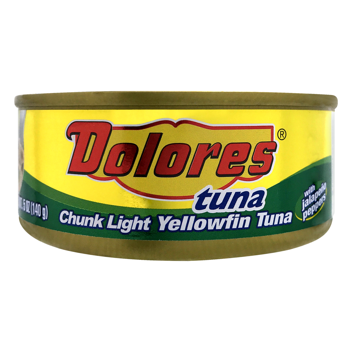 slide 1 of 1, Dolores Yellow Fin Tuna With Jalapenos, 5 oz