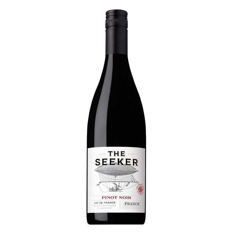 slide 1 of 5, The Seeker Pinot Noir Red Wine - 750ml Bottle, 750 ml