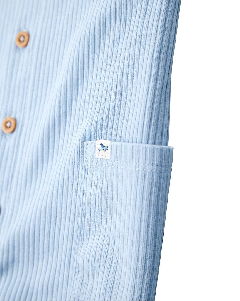 slide 2 of 4, Carter's Carters Baby 2-Piece Jumpsuit & Sock Set - Blue Blue 3M, 2 pc