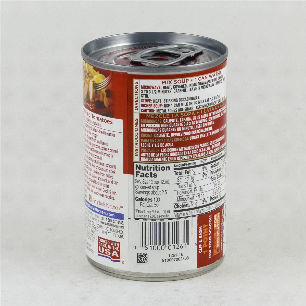 slide 2 of 11, Campbell's Condensed Cream of Mushroom Soup, 10.5 oz Can, 10.5 oz