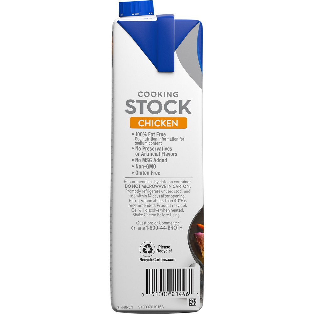 slide 3 of 5, Swanson Chicken Stock, 32 oz Carton, 32.000 oz