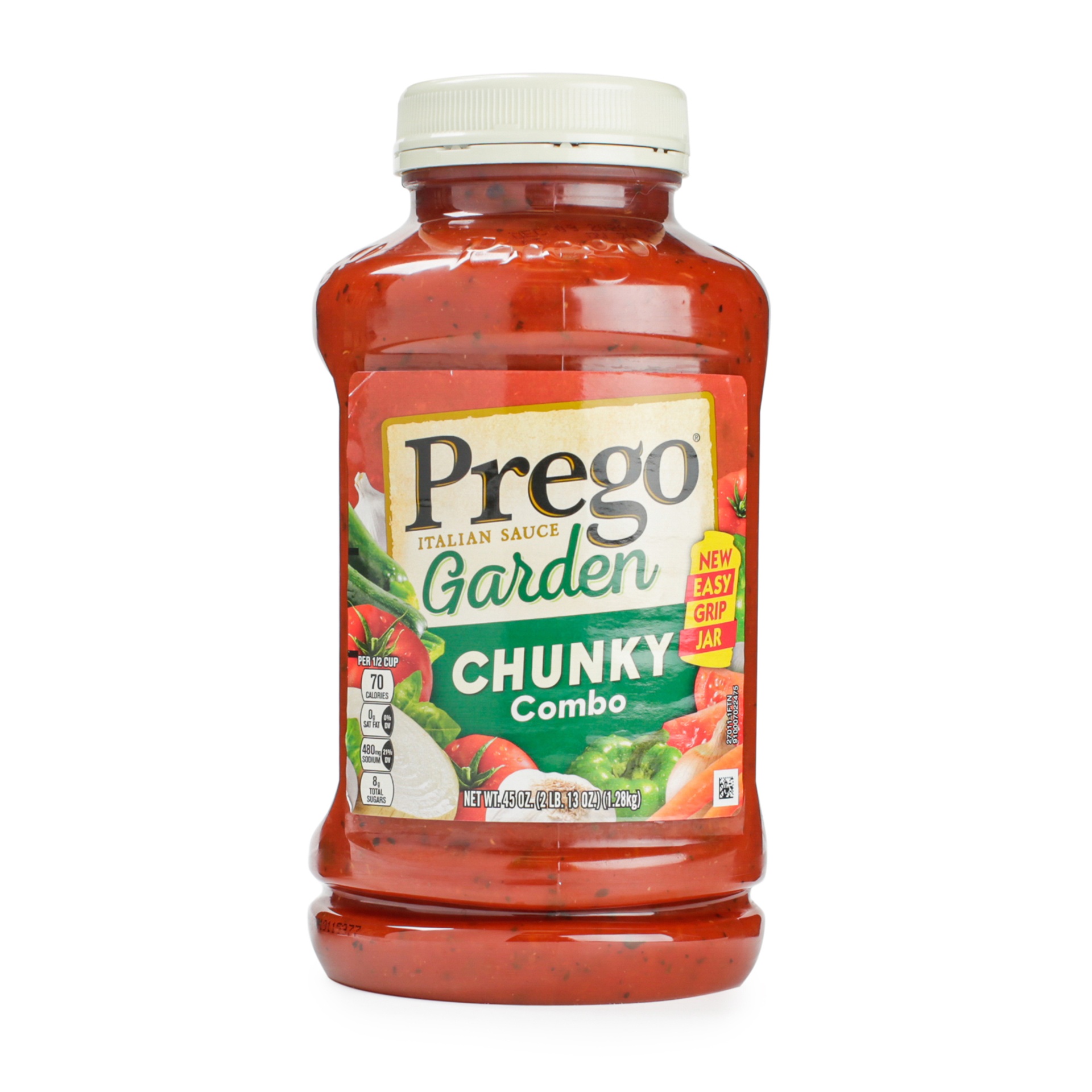 slide 1 of 6, Prego Chunky Garden Combo Italian Sauce, 45 oz