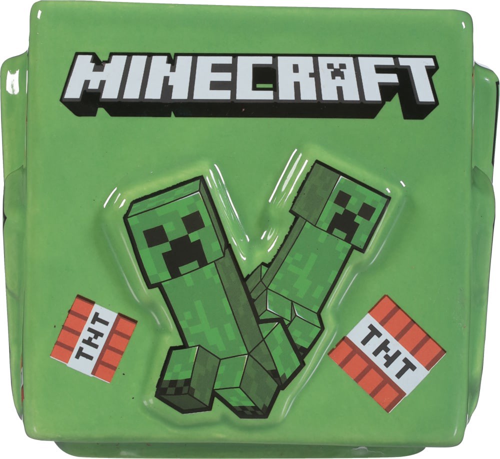 slide 3 of 4, Zak® Designs Minecraft Ceramic Sculpted Mug, 1 ct