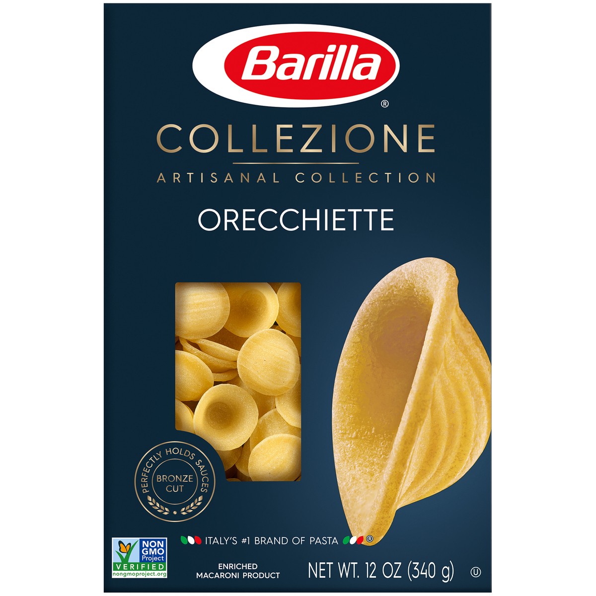 slide 3 of 14, Barilla Collezione Orecchiette Pasta 12 oz. Box, 12 oz