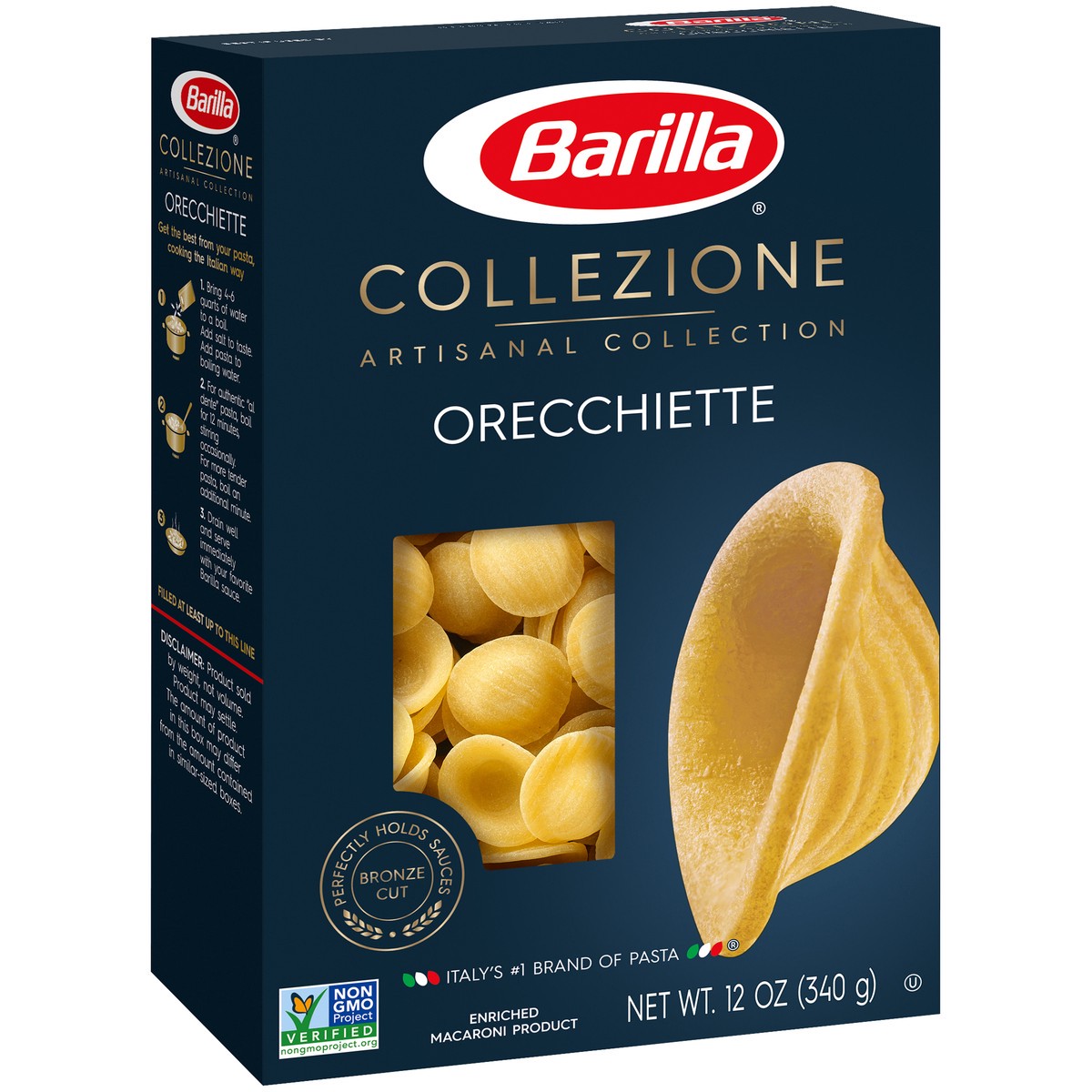 slide 11 of 14, Barilla Collezione Orecchiette Pasta 12 oz. Box, 12 oz