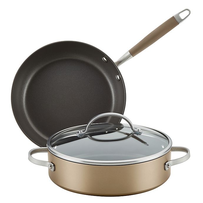 slide 6 of 12, Anolon Advanced Home Hard-Anodized Nonstick Cookware Set - Bronze, 11 ct