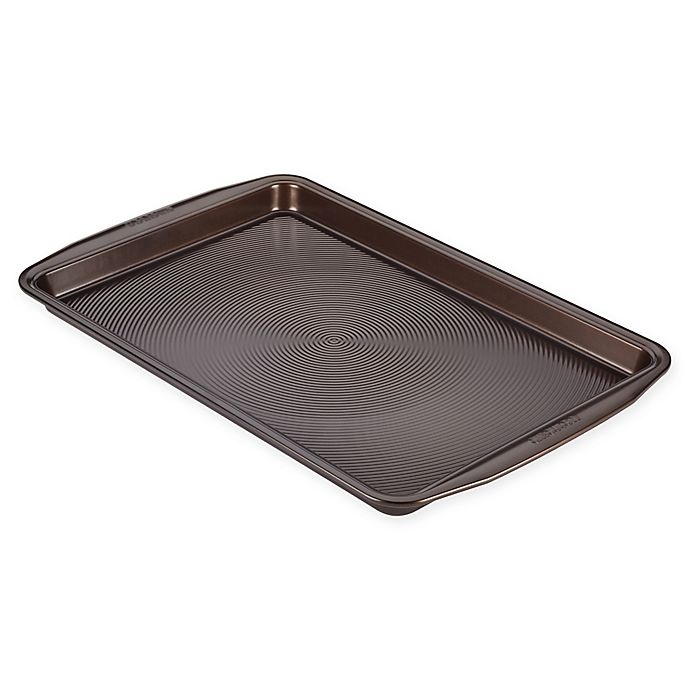 slide 1 of 2, Circulon Total Non-Stick Baking Pan - Chocolate, 11 in x 17 in