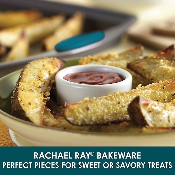 slide 4 of 11, Rachael Ray Yum-o! Nonstick Bakeware Set - Grey, 10 ct