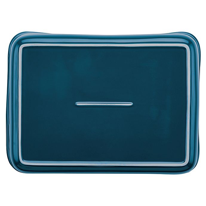 slide 2 of 3, Rachael Ray Ceramics Rectangular Baker - Marine Blue, 9 in x 12 in