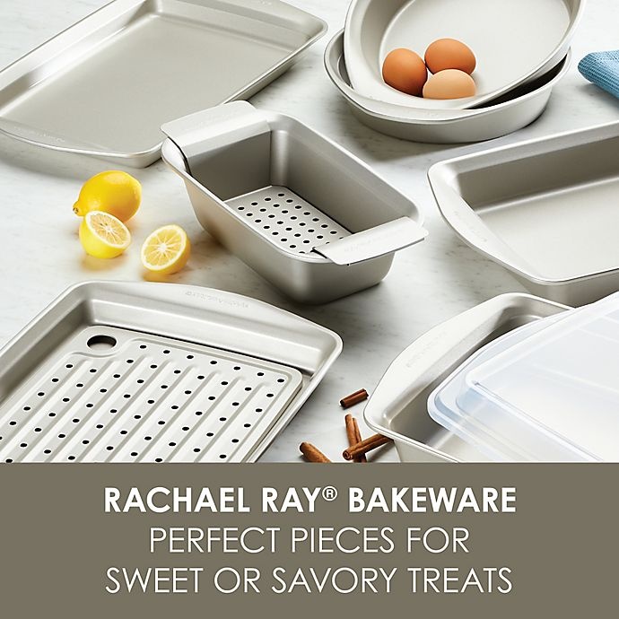 slide 2 of 6, Rachael Ray Nonstick Bakeware Set, 10 ct