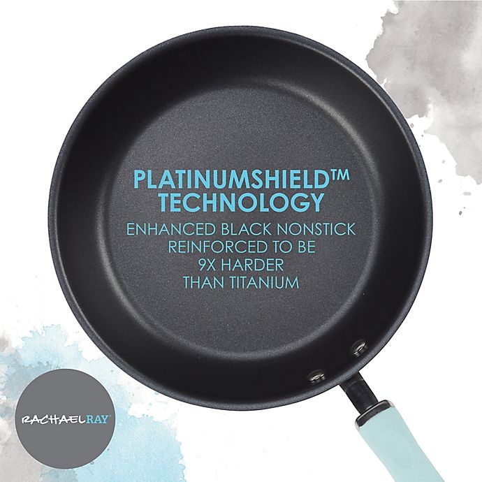 slide 5 of 5, Rachael Ray Create Delicious Nonstick Hard-Anodized Deep Skillet - Grey/Blue, 1 ct