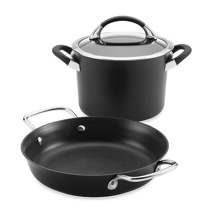 slide 2 of 2, Circulon Symmetry Cookware Set - Black, 3 ct