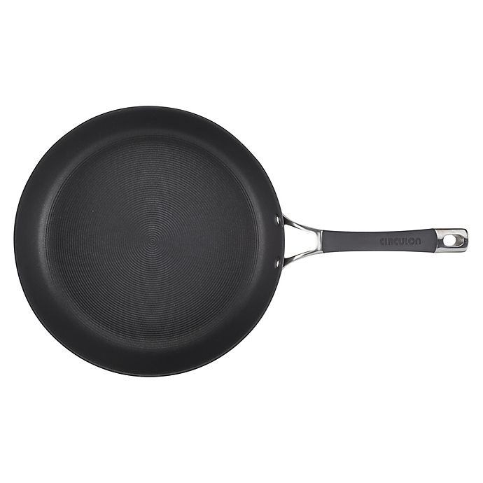 slide 3 of 4, Circulon Radiance Nonstick Hard-Anodized Covered Deep Skillet - Grey, 12 in