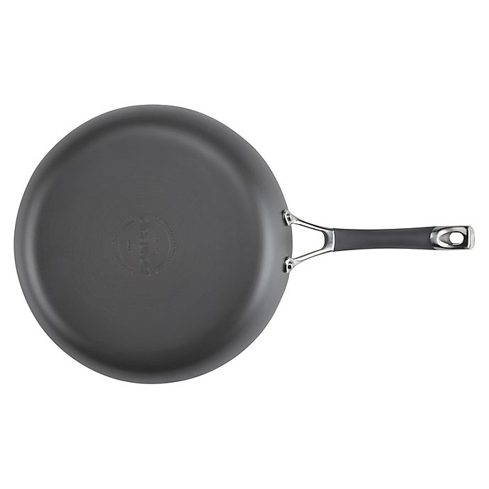 slide 4 of 4, Circulon Radiance Nonstick Hard-Anodized Covered Deep Skillet - Grey, 12 in