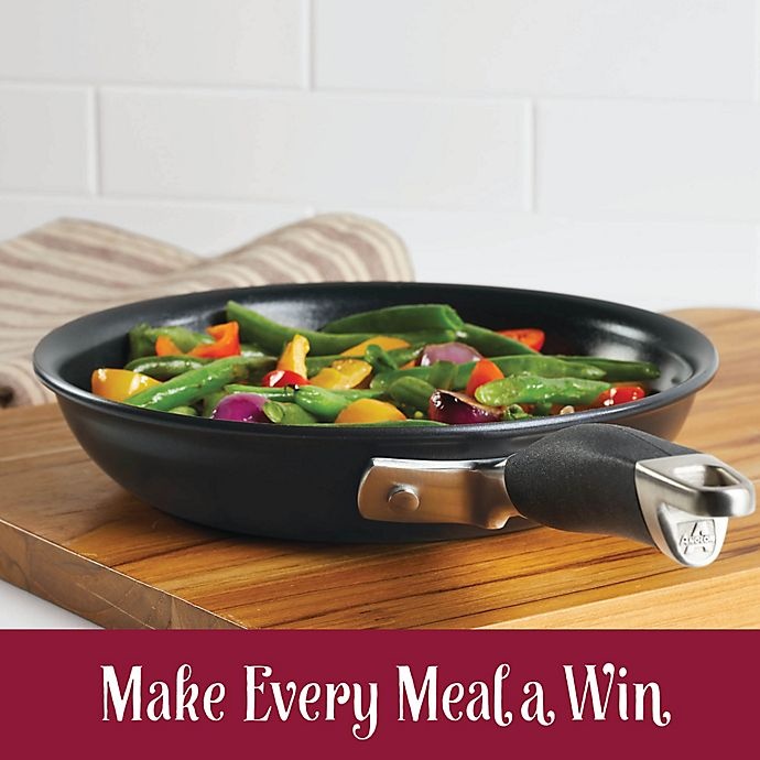 slide 5 of 6, Anolon Advanced Home Hard-Anodized Nonstick Skillet - Onyx, 8.5 in