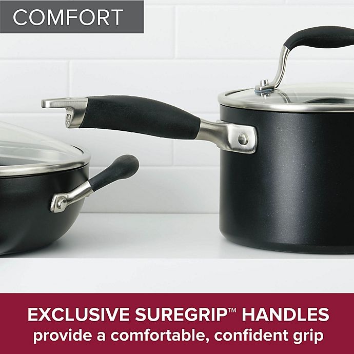 slide 6 of 6, Anolon Advanced Home Hard-Anodized Nonstick Skillet - Onyx, 8.5 in