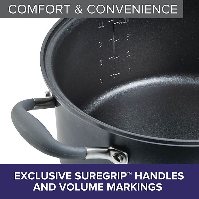 slide 6 of 8, Anolon Advanced Home Nonstick Hard-Anodized Aluminum Two-Step Meal Set - Moonstone, 1 ct